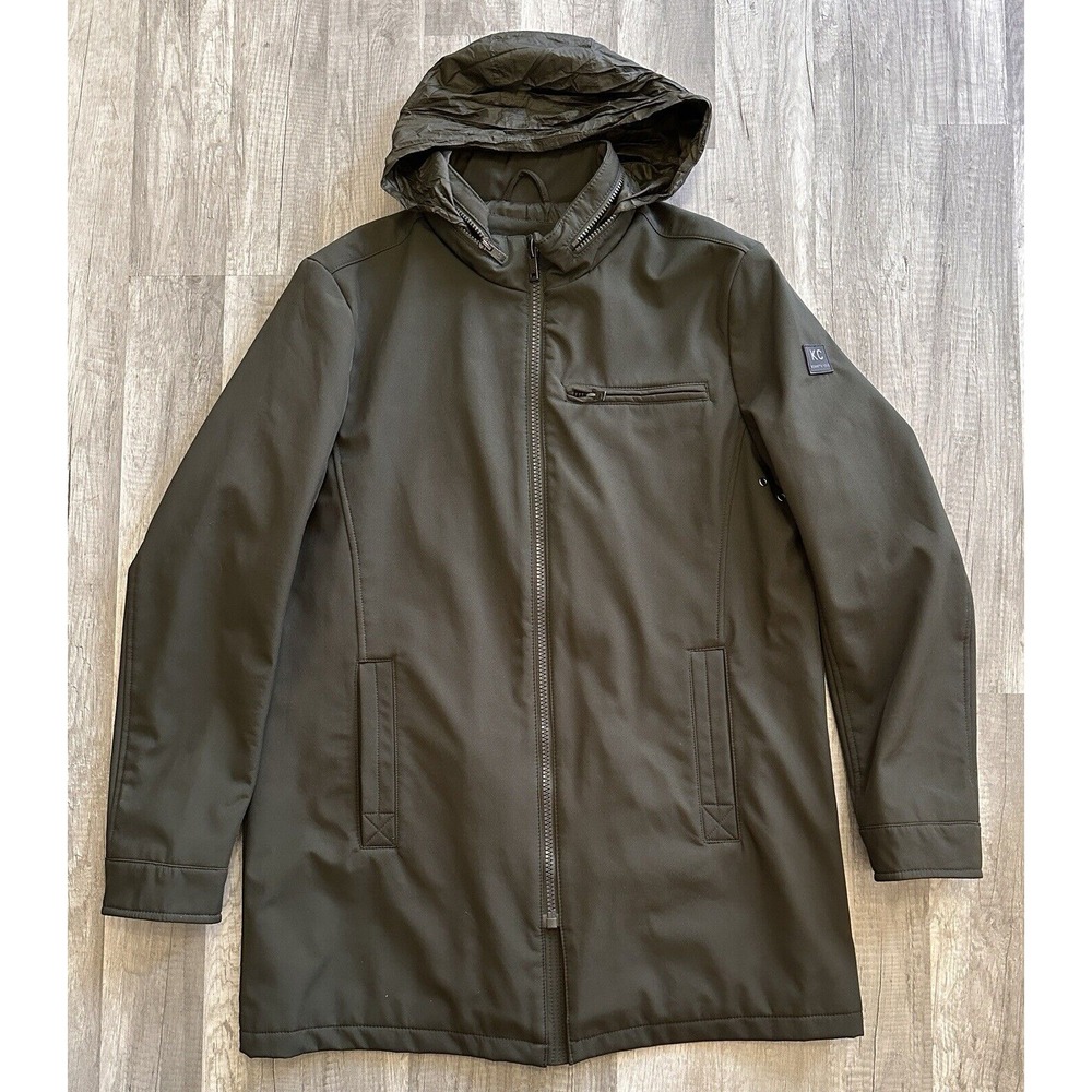 Kenneth Cole New York Men's Softshell‎ Jacket Water Resistant Lightweight Large